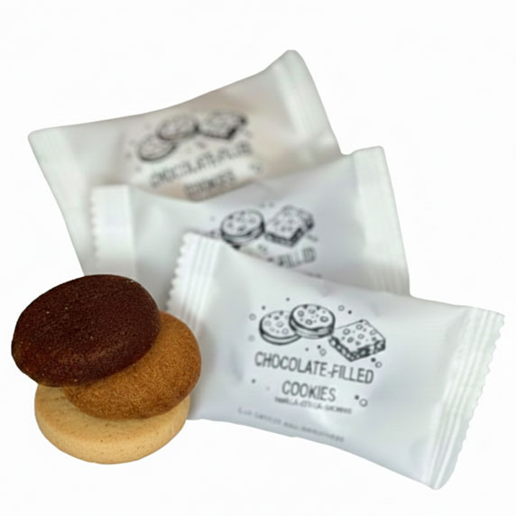 Μπισκότο Gusto mix brownie & γεμιστά με πραλίνα 4kg κουτί